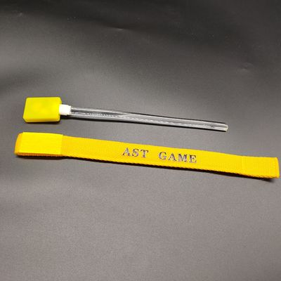 Custom Offset Druck Nylon Blinkende LED-Armbänder Leuchten im Dunkeln für Veranstaltungen Konzerte