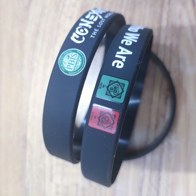 Silikon Material Custom Armband für Veranstaltungen 2024 Elemente Wasserdichtes Silikon