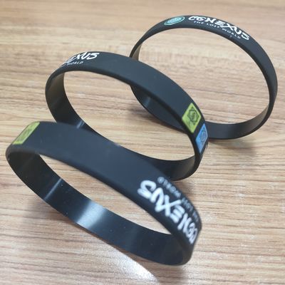 Silikon Material Custom Armband für Veranstaltungen 2024 Elemente Wasserdichtes Silikon