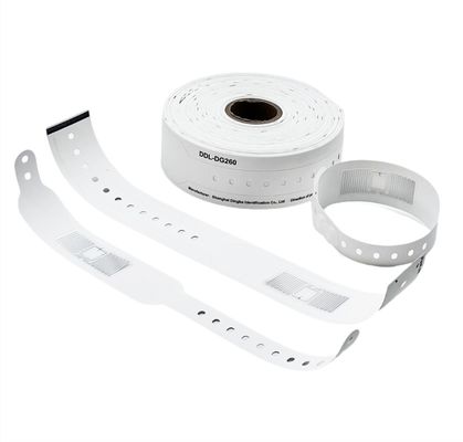 Custom Printed Lock Type Armband Thermisches synthetisches Papier Armband für Erwachsene und Kinder