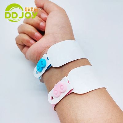 Custom Printed Lock Type Armband Thermisches synthetisches Papier Armband für Erwachsene und Kinder