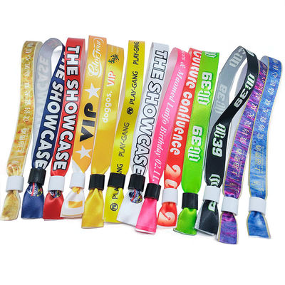 Druckstoff-Armbänder für Musikfestivals und Hotel-Eingänge