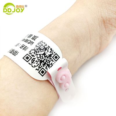 Wasserdichte Thermalpapier-Armbänder Ideal für individuelle ID-Verifizierung und Sicherheit
