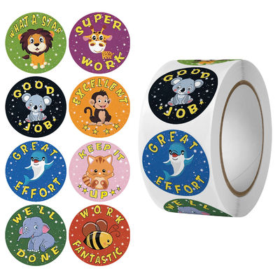 Kostenloses Design Süßer Regenbogen Danke Aufkleber Geschenk Dekoration Aufkleber