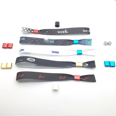 RFID-Armbänder mit Polyestergewebe und Logodruck