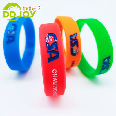 Gewässerdichte Gummi-Armbänder für Veranstaltungen aus Siliziummaterial