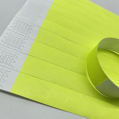 Tyvek-Armband in Neonfarben zur wasserdichten Identifizierung