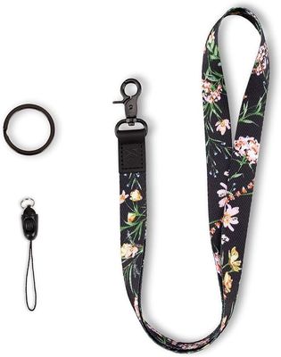 Büro 90 * 15mm Flach Polyester Custom Single Sublimation Lanyards für die Personalisierung
