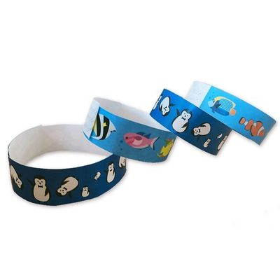 Tyvek-Papier-Armbänder für kundenspezifische Designs