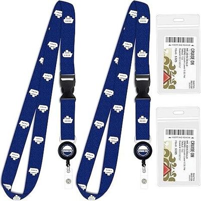1 Farbdruckmethode Personalisieren Sie Sublimation Lanyards mit Logo Polyester Material
