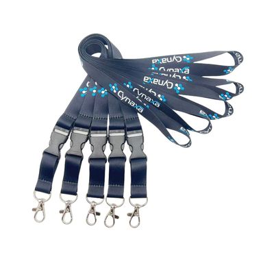 1 Farbdruckmethode Personalisieren Sie Sublimation Lanyards mit Logo Polyester Material