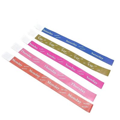Veranstaltungen/Festival/Park/Party/Club/Meeting Nutzungsszenarien Wasserdichte Papier-Armbänder