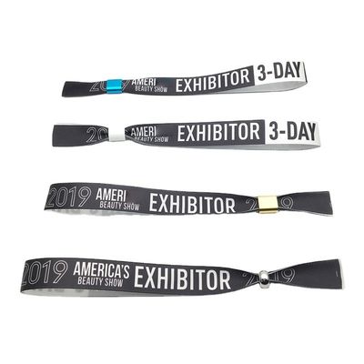 Promotion Dekorieren Geschenke Polyester Stoff RFID Armbänder für Veranstaltung Festival Party