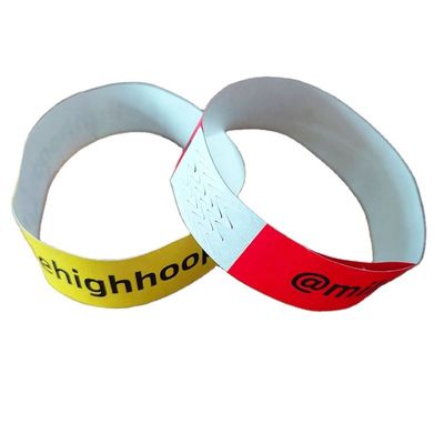 Einmaliges Armband zur Identifizierung bei Veranstaltungen/Festivals/Parks