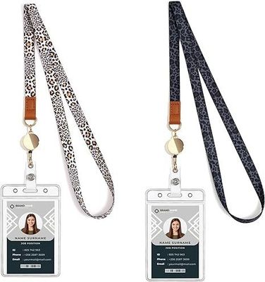 Sublimation Lanyards für Reisebüros 1 Farbdruck und Sicherheitsschnalle
