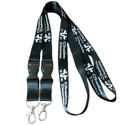 Sublimation Lanyards für Reisebüros 1 Farbdruck und Sicherheitsschnalle