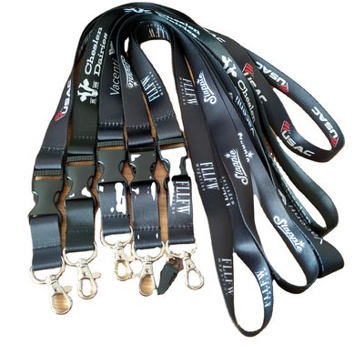 Sublimation Lanyards für Reisebüros 1 Farbdruck und Sicherheitsschnalle