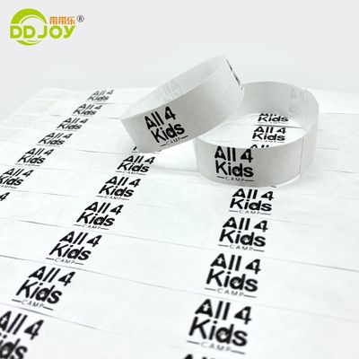 Anpassungsfähige Tyvek-Armbänder für jedes Festival oder jede Veranstaltung 2-7 Tage Produktionszeit