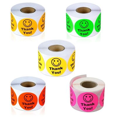 Custom Sticker Kleber Rundetiketten mit freiem Design und Custom Logo Druckdruck