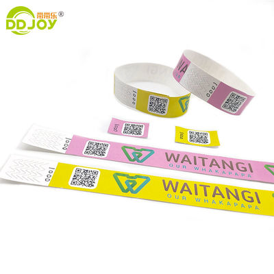 Holen Sie sich den Eintritt zu den Festivalveranstaltungen mit dem Tyvek-Armband 250*25mm