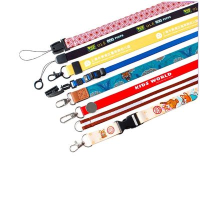 Polyester Jacquard/Sublimation Neck Lanyard, eigenes Design und viele Farben für Geschenke