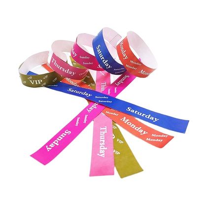 Ziel-Endbenutzer Gast/VIP/Verkäufer/Zulassung Bequeme wasserdichte Armband für Veranstaltung