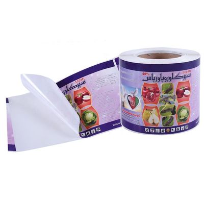 Wasserdichtes PVC/Vinyl-Sticker selbstklebendes Etikett für Kosmetik-/Lebensmittelverpackungen
