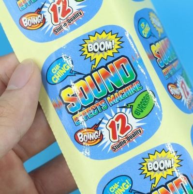 Wasserdichtes PVC/Vinyl-Sticker selbstklebendes Etikett für Kosmetik-/Lebensmittelverpackungen