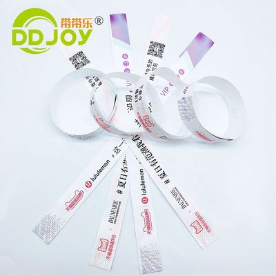 Ziel-Endbenutzer Gast/VIP/Verkäufer/Zulassung Bequeme wasserdichte Armband für Veranstaltung
