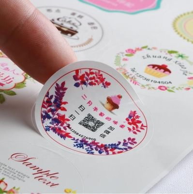 Wasserdichtes PVC/Vinyl-Sticker selbstklebendes Etikett für Kosmetik-/Lebensmittelverpackungen