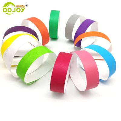 Tränende Tyvek Papier Armbänder für Hochzeitsfeiern 250*25mm und 250*19mm