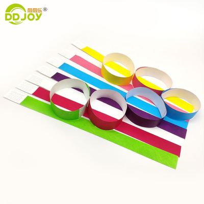 Tränende Tyvek Papier Armbänder für Hochzeitsfeiern 250*25mm und 250*19mm