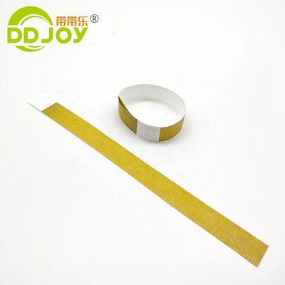 Ziel Endverbraucher Blauer Anbieter/Zulassungs Armbänder 3/4 Zoll Tyvek mit Seriennummern