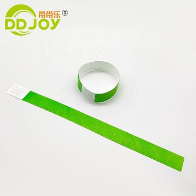 Ziel Endverbraucher Blauer Anbieter/Zulassungs Armbänder 3/4 Zoll Tyvek mit Seriennummern