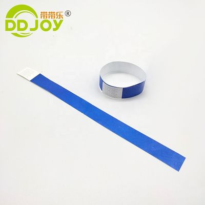 Ziel Endverbraucher Blauer Anbieter/Zulassungs Armbänder 3/4 Zoll Tyvek mit Seriennummern
