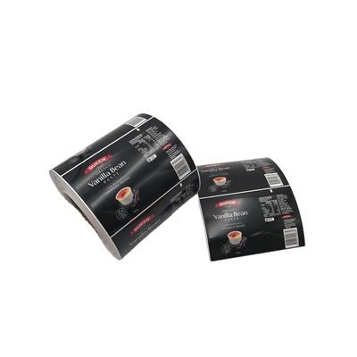 Individuelles Klebstoffetikett für wasserdichte kosmetische Verpackungen OEM-Logo-Druck