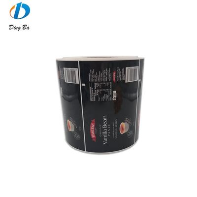 Individuelles Klebstoffetikett für wasserdichte kosmetische Verpackungen OEM-Logo-Druck