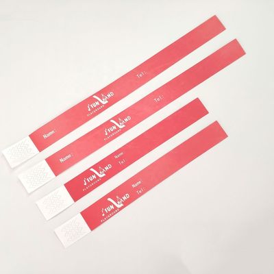 TYK1056D chinesisches Jahr OEM angepasstes Tyvek-Papier-Armband mit gedruckter Technik