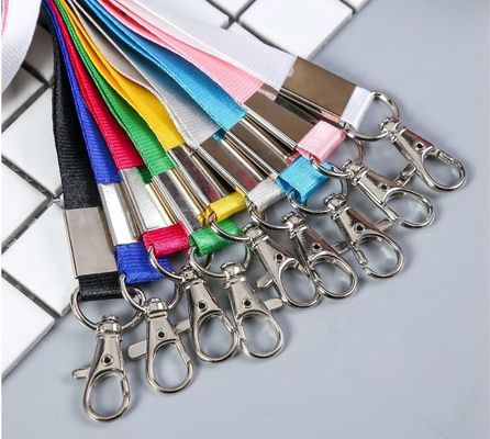 angepasste Polyester Sublimation Tool Lanyard Schlüsselkette Muster Lanyard mit individuellem Logo