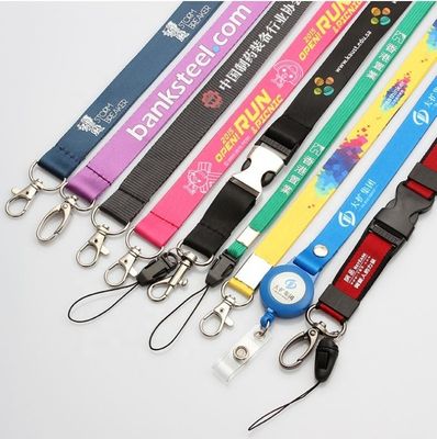 angepasste Polyester Sublimation Tool Lanyard Schlüsselkette Muster Lanyard mit individuellem Logo