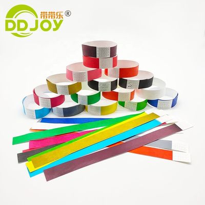 100 Stück zählen 3/4 Zoll Tyvek Armband für bequemen Zugang und Sicherheit