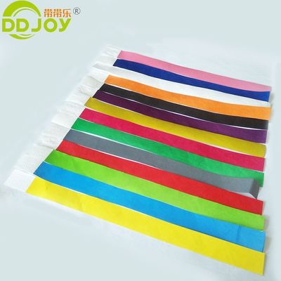 100 Stück zählen 3/4 Zoll Tyvek Armband für bequemen Zugang und Sicherheit