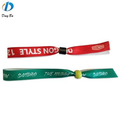 Farbenfrohe Festival-Gewebe-Armbänder perfekt für Werbung Dekorieren Sie Geschenke