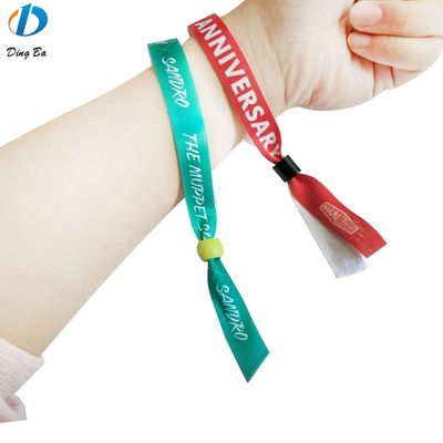 Farbenfrohe Festival-Gewebe-Armbänder perfekt für Werbung Dekorieren Sie Geschenke
