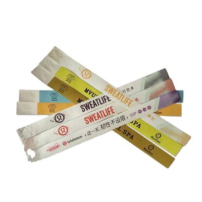 Anpassbares Tyvek-Armband Druckbares Einweg-ID-Armband für Veranstaltungen und Partys