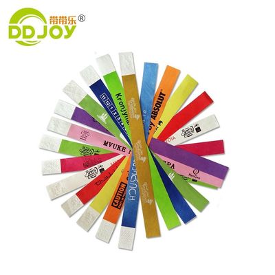 Anpassbares Tyvek-Armband Druckbares Einweg-ID-Armband für Veranstaltungen und Partys