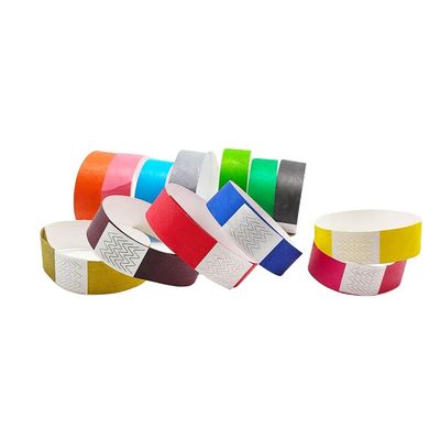 Sichern Sie Ihre Eintrittskarten mit 3/4 Zoll Tyvek Armbänder Papier Armband enthalten