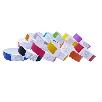 Sichern Sie Ihre Eintrittskarten mit 3/4 Zoll Tyvek Armbänder Papier Armband enthalten