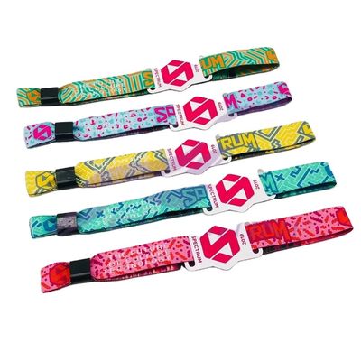 Veranstaltung Festival Party RFID-Armbänder aus Satin mit individuellem Logo und Text