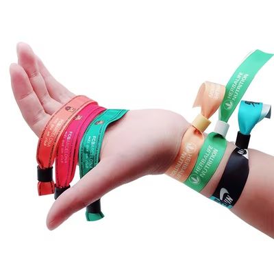 Veranstaltung Festival Party RFID-Armbänder aus Satin mit individuellem Logo und Text